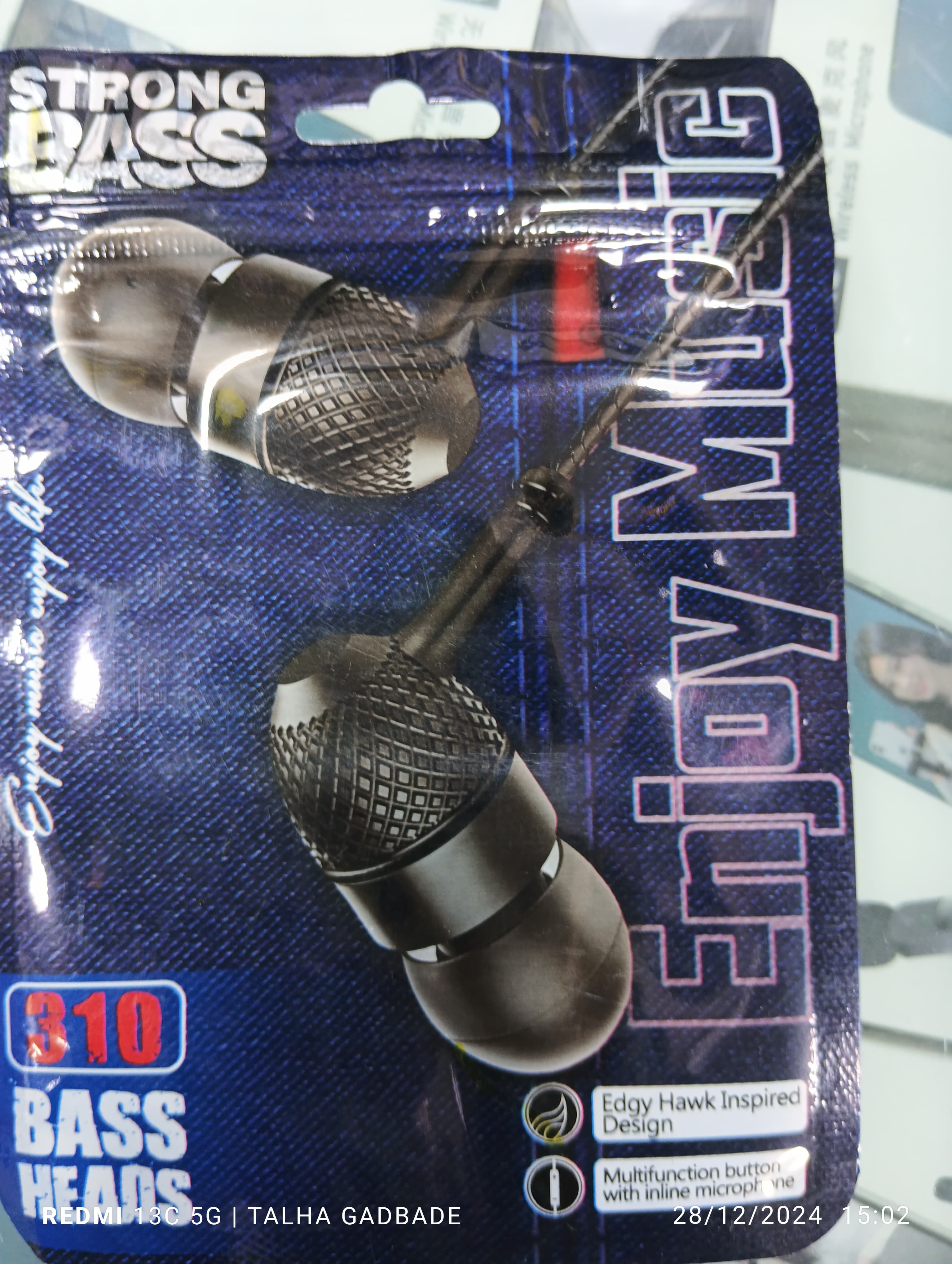 Wired earphone